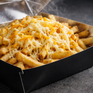 Crispy Cheesy Skin On Fries