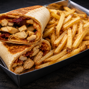 Meat Feast Wrap Combo