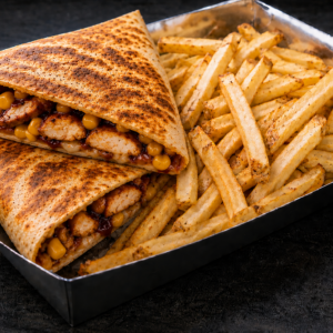 BBQ Chicken Pizza Pocket Combo