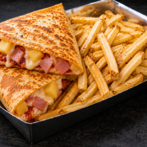 Ham & Pineapple Pizza Pocket Combo